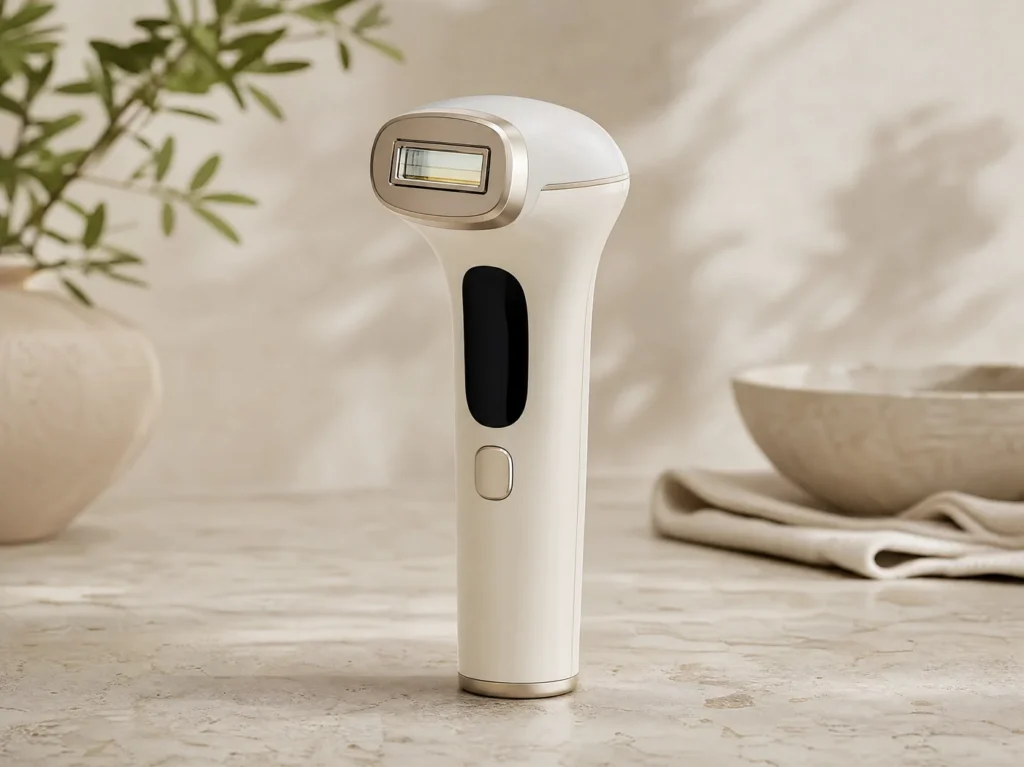 IPL hair-removal handset